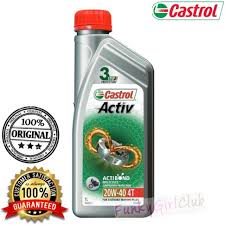 CASTROL ACTIV 4T 20W50 SG/MA2 1 LTR