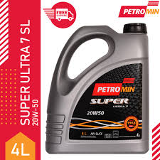 PETROMIN 20W50 SJ 4 LTR